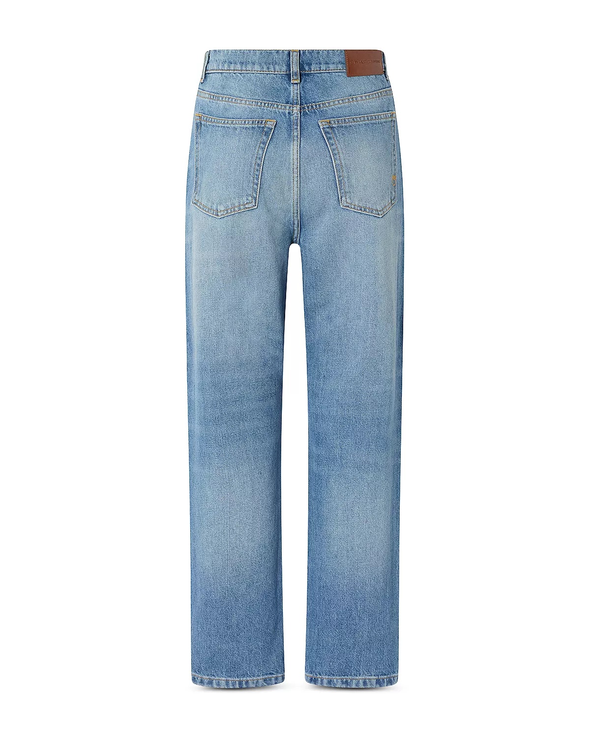 Rose Straight Leg Jeans in Mid Wash - 6
