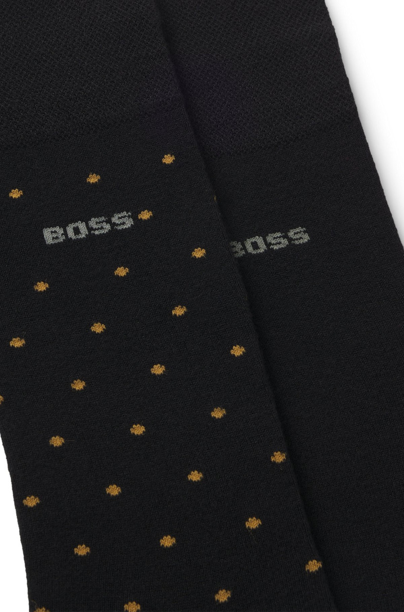 BOSS TWO-PACK OF QUARTER-LENGTH SOCKS WITH REVERSE LOGO outlook