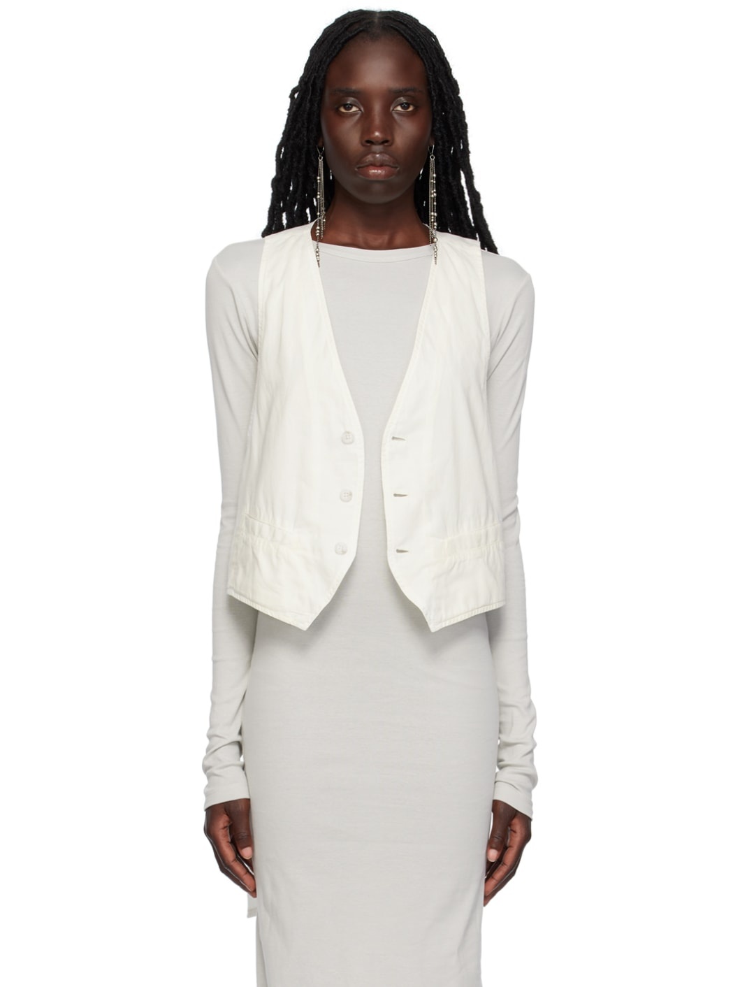 White Lut Vest - 1