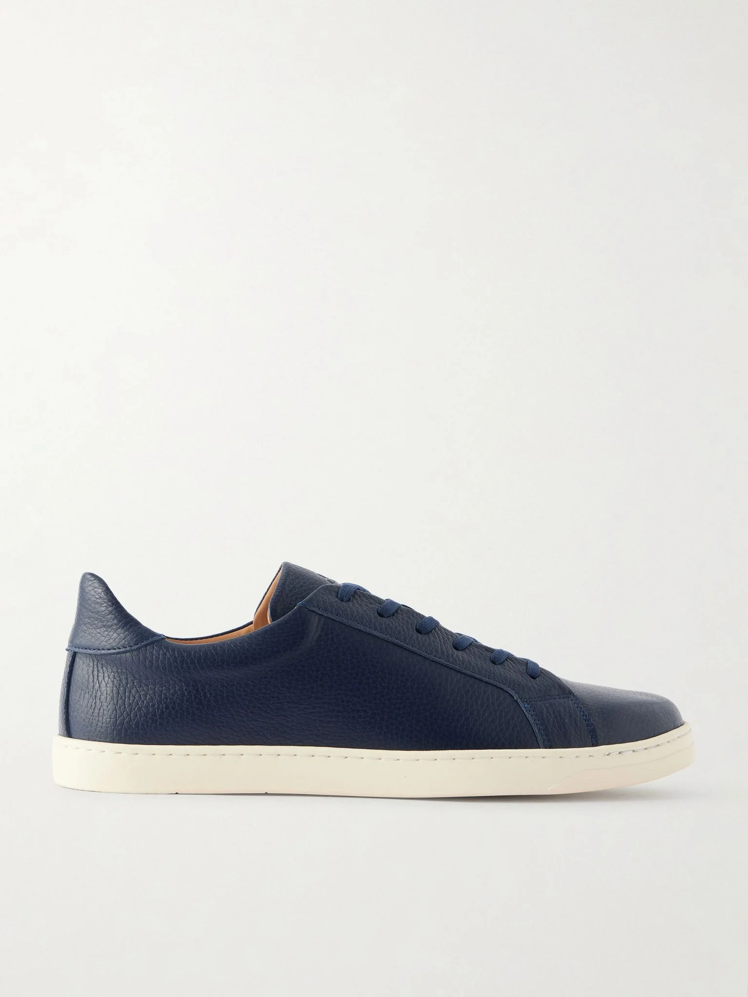 Jack III Deerskin Sneakers Navy - 1