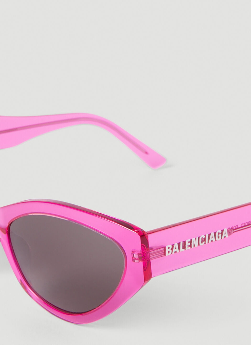 Balenciaga Women Flat Cat Eye Sunglasses - 5