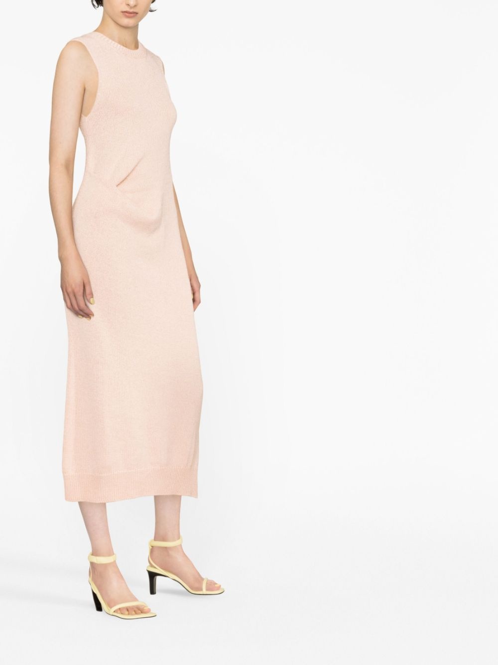 fine-knit maxi dress - 3