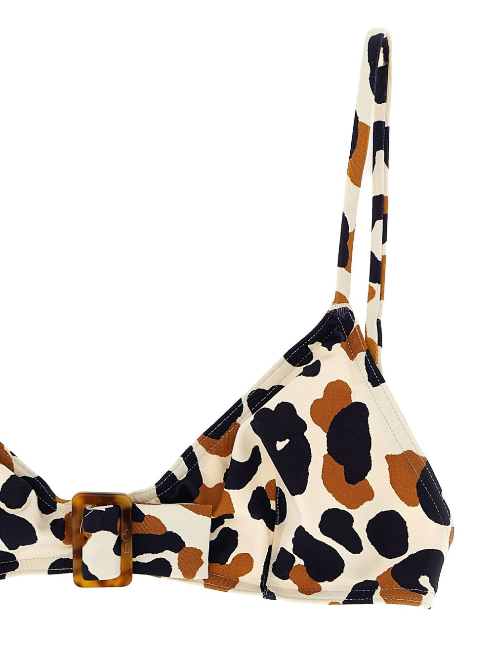 Ecailles polka-dot buckle bikini top - 3