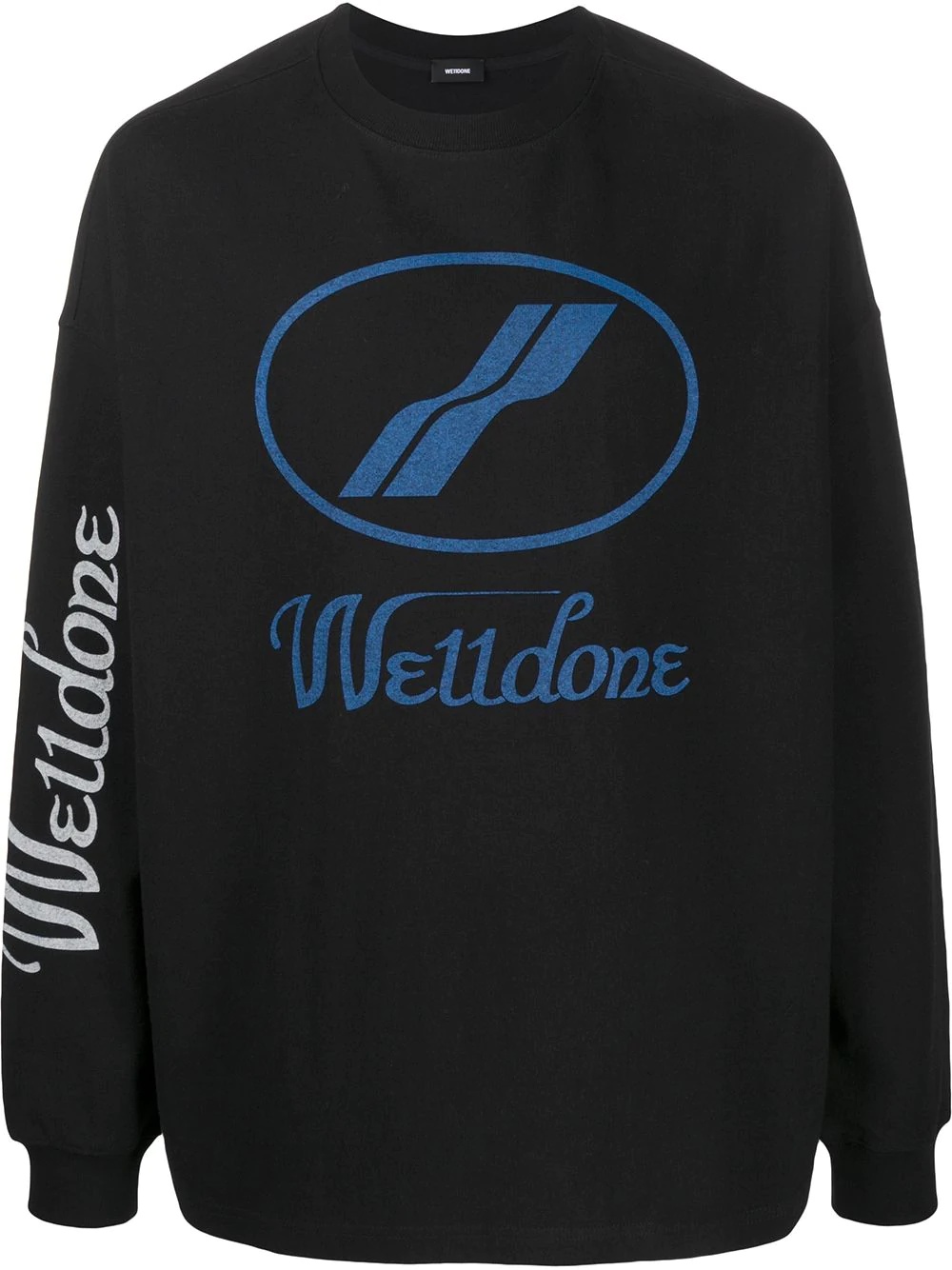 oversized logo sweatshirt - 1
