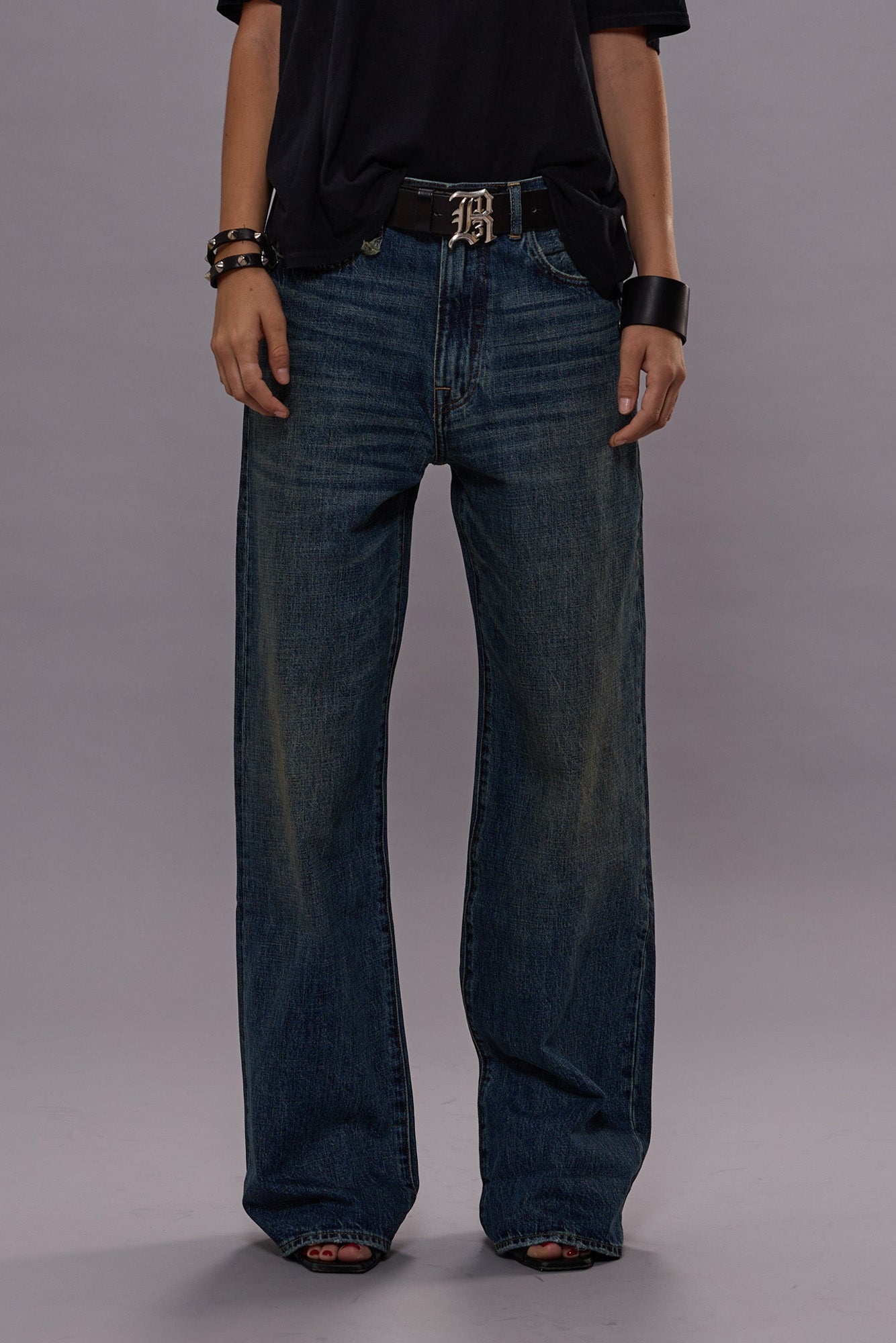 D'ARCY LOOSE JEAN - DAWSON BLUE -R13 - 2