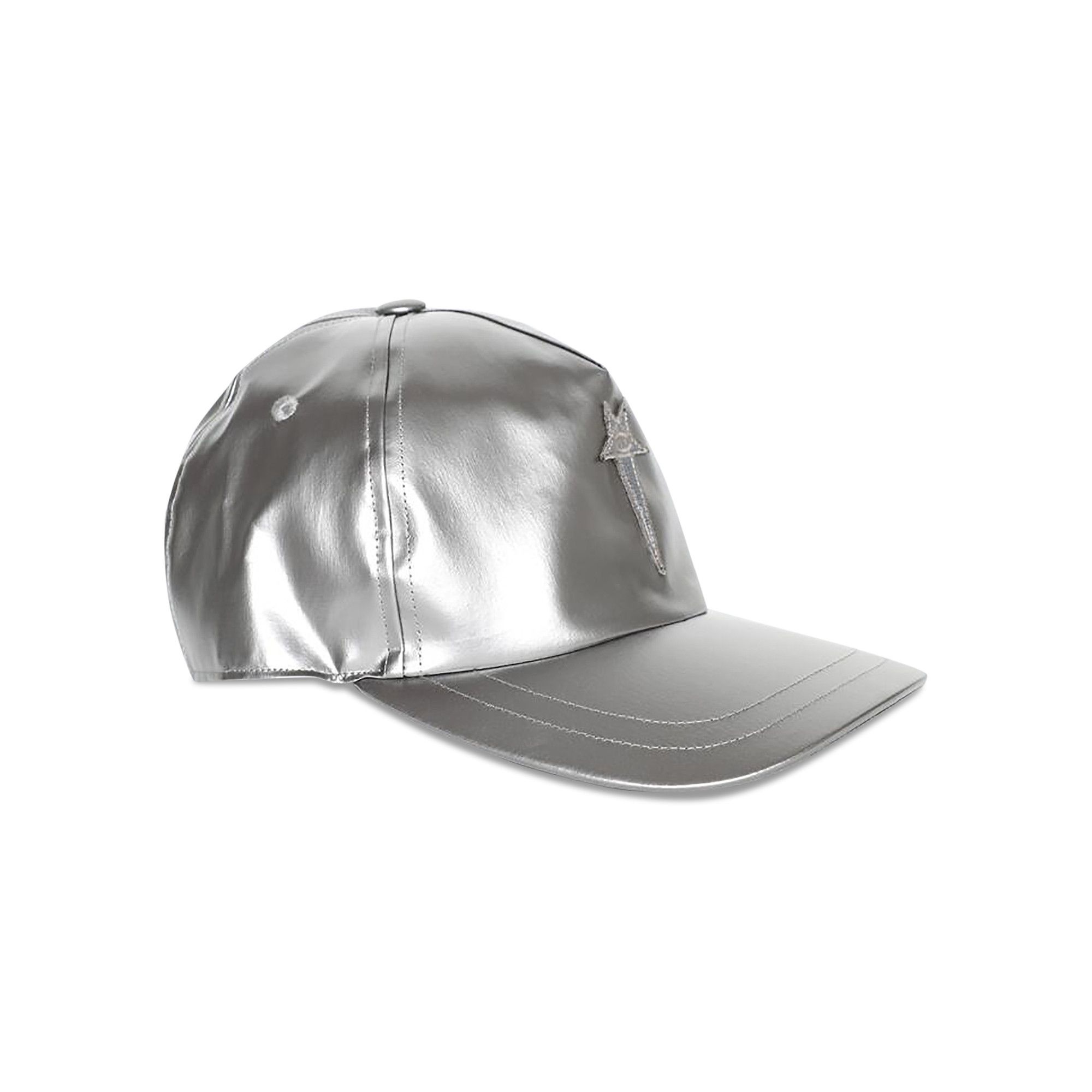 Rick Owens Baseball Cap 'Silver' - 2