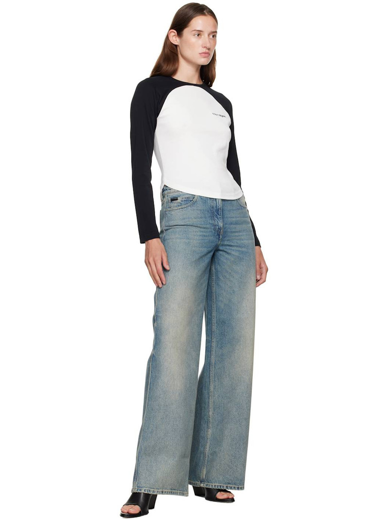 courrèges Blue Hammer Baggy Jeans outlook