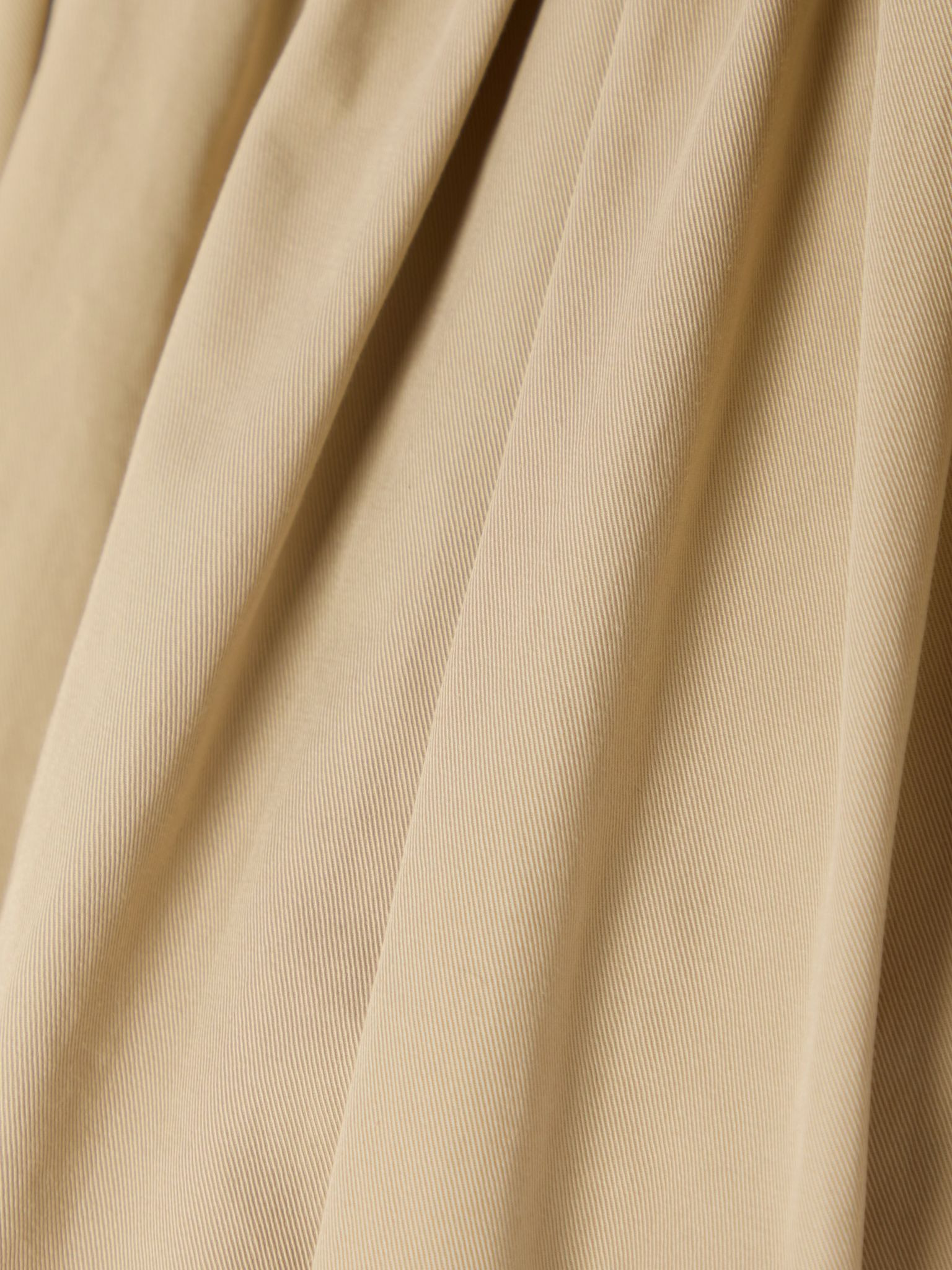 Gathered cotton-twill jacket Beige - 6