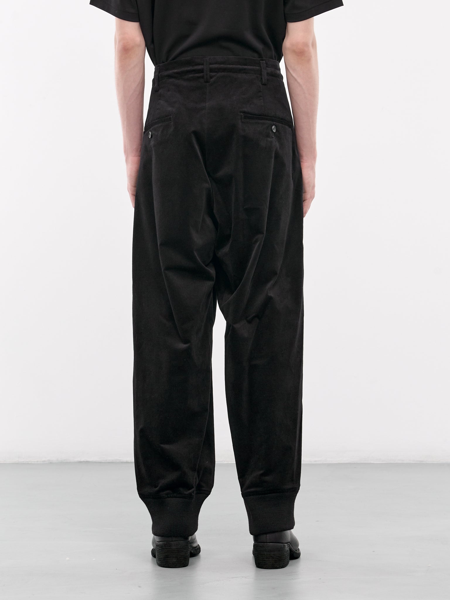 M-Hem Rib Velvet Pants - 3