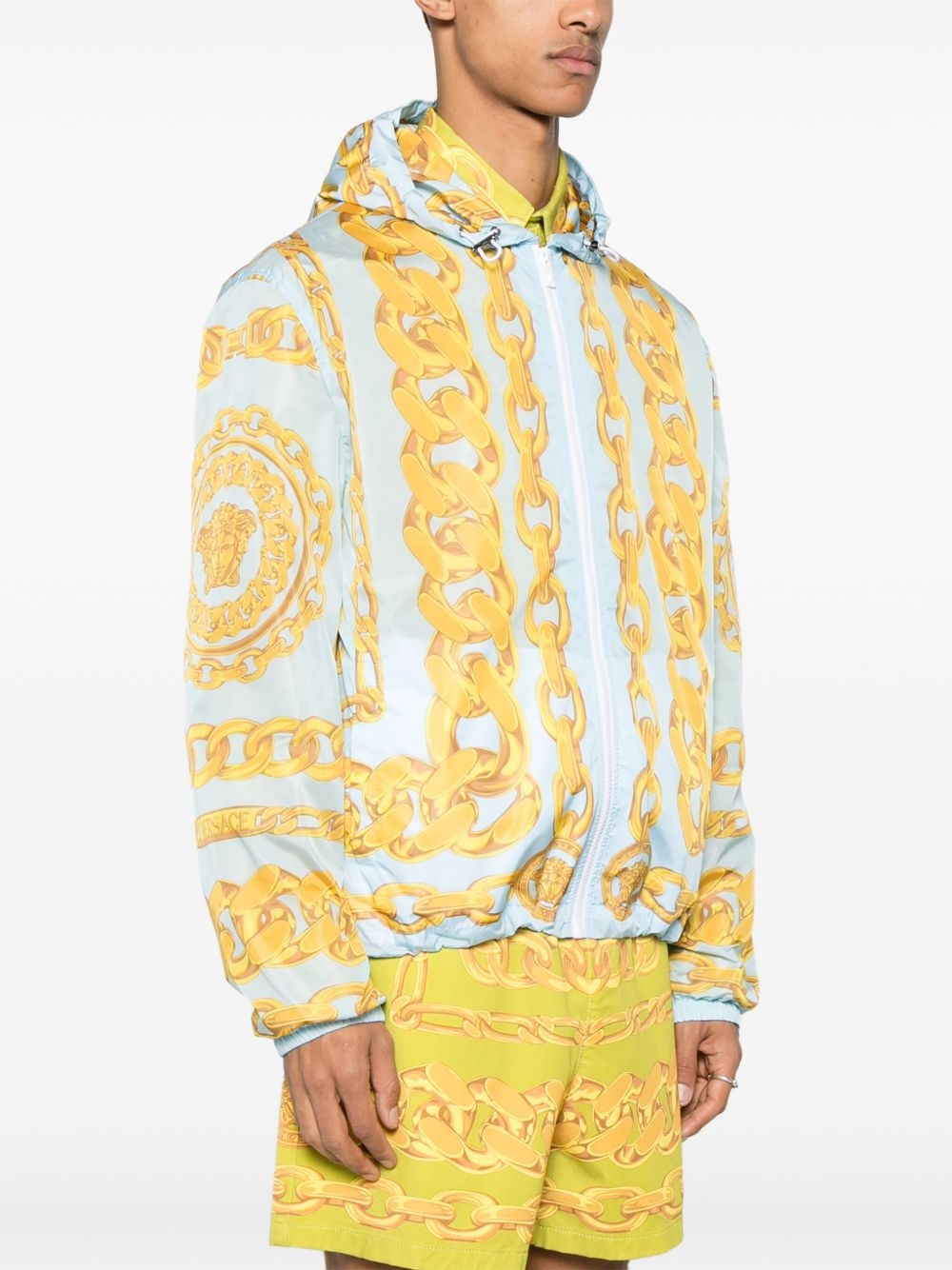 Medusa Chains-print jacket - 3