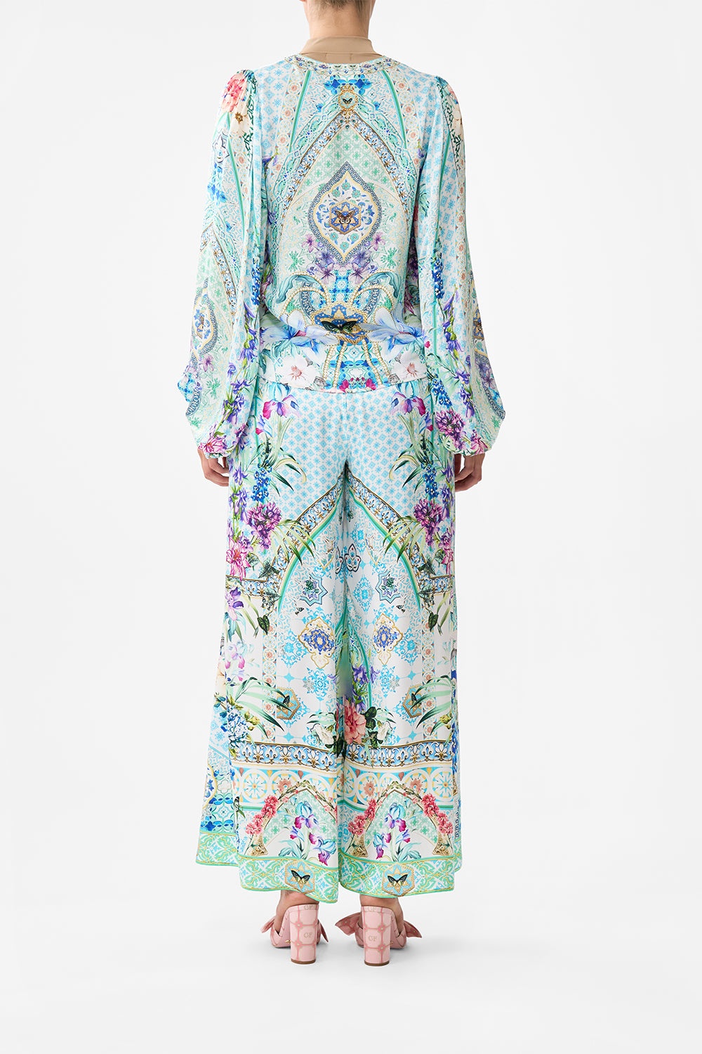 SHIRRED WAIST PANT - 10