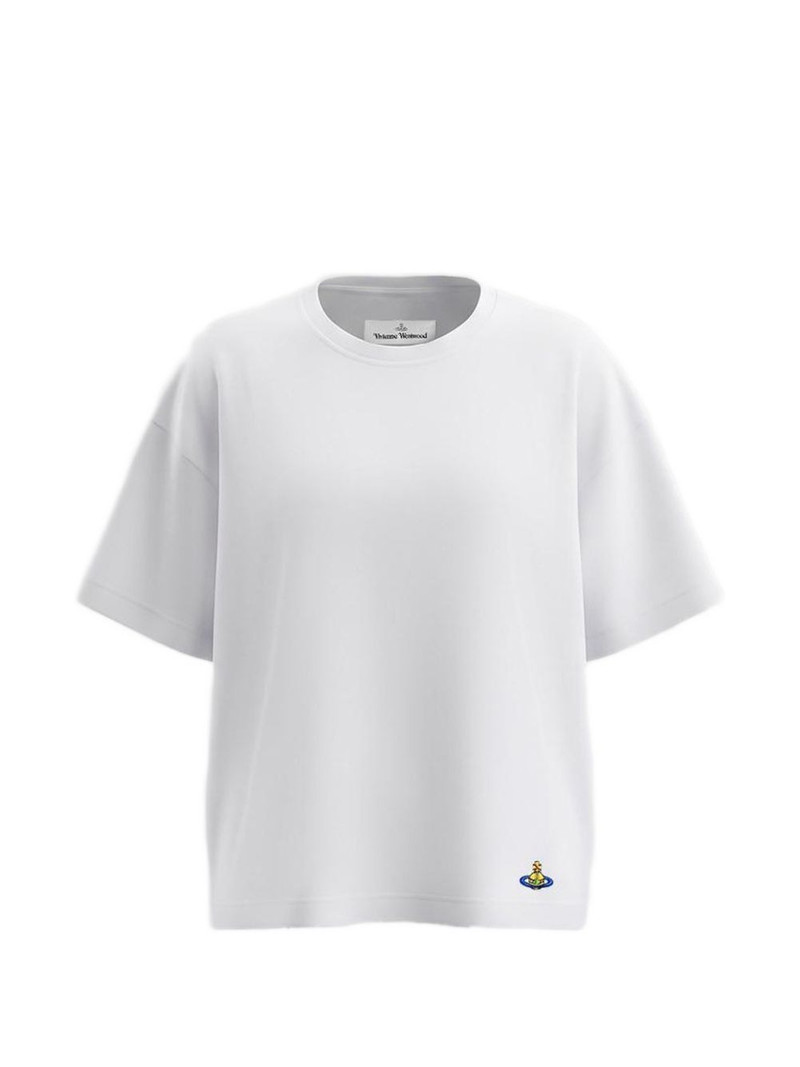 Orb-embroidered T-shirt 1