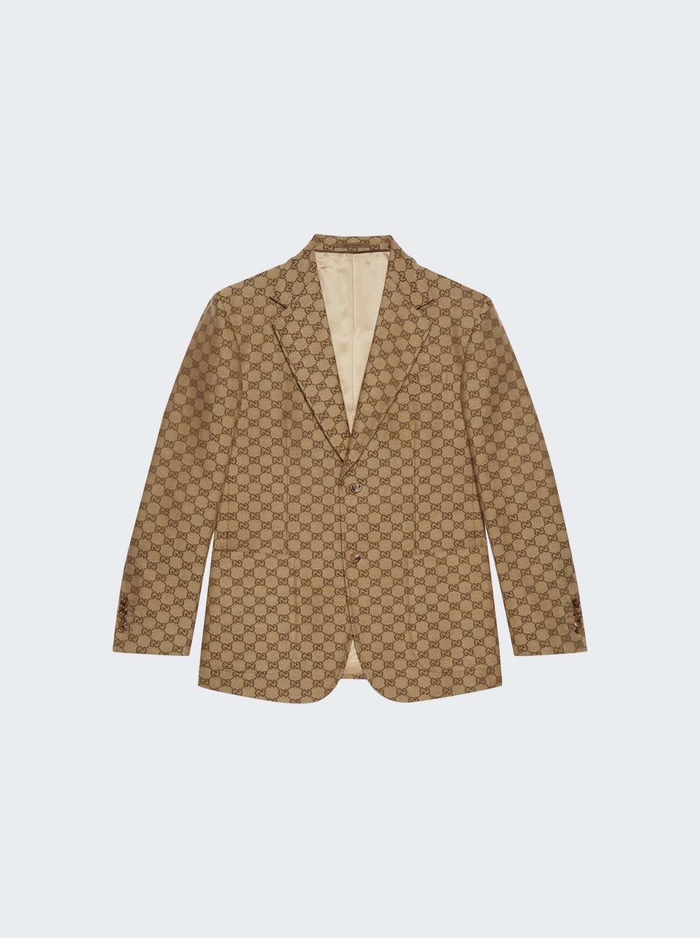 GG Supreme Linen Formal Jacket Camel - 1