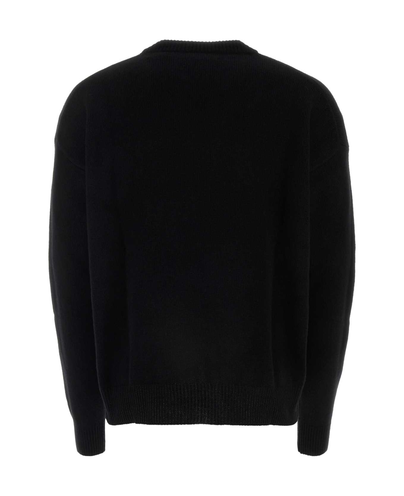 Black Cashmere Sweater - 2