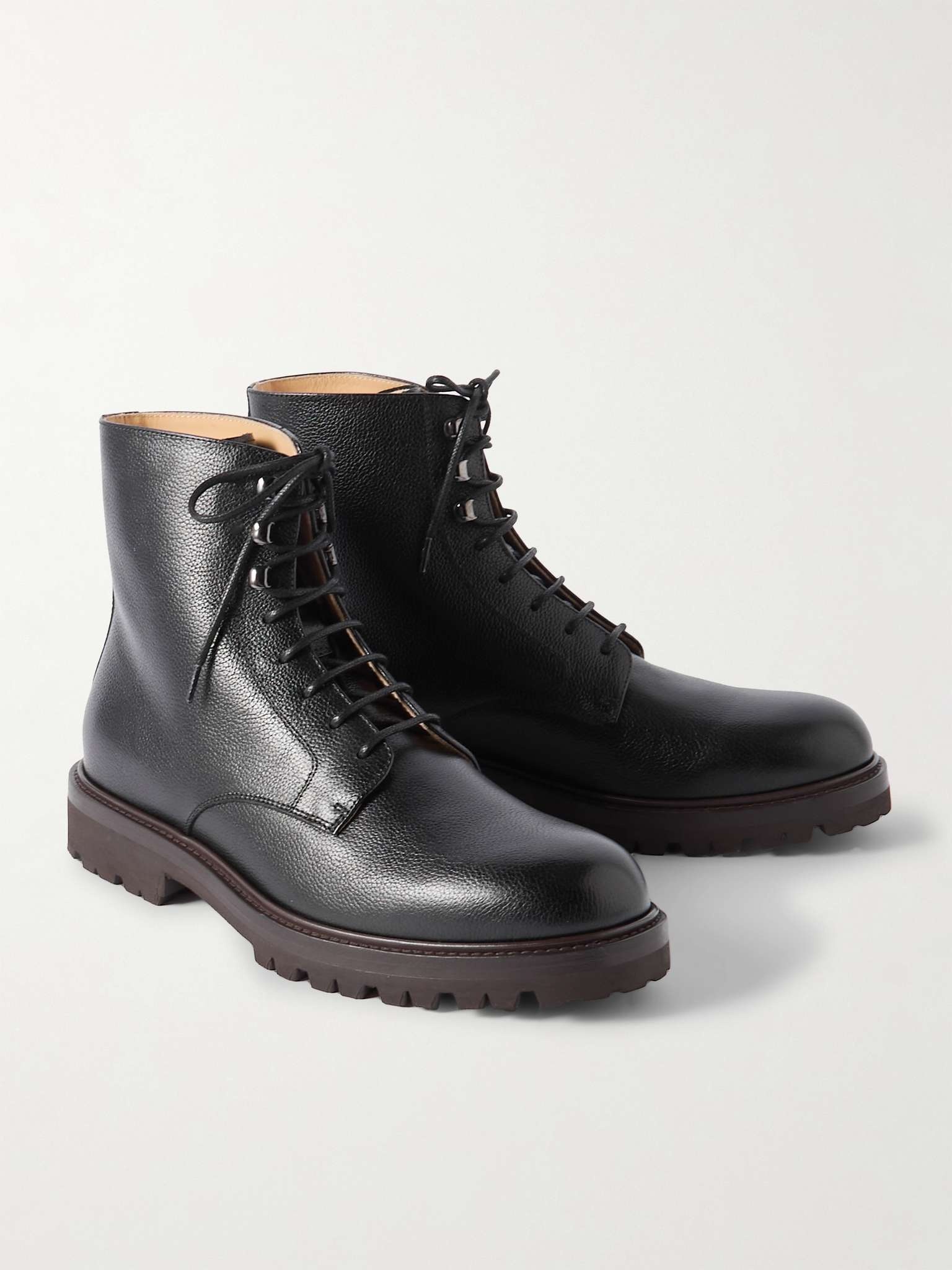 Full-Grain Leather Boots - 4