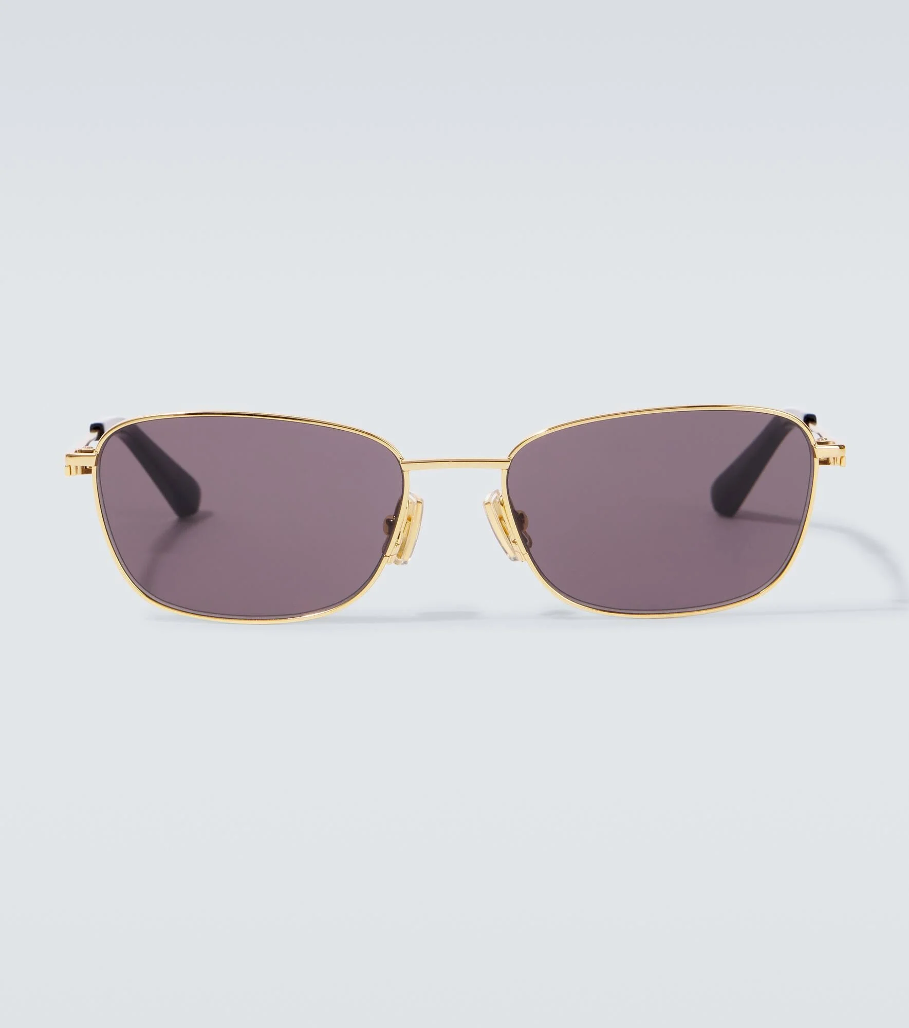 Split rectangular sunglasses - 1