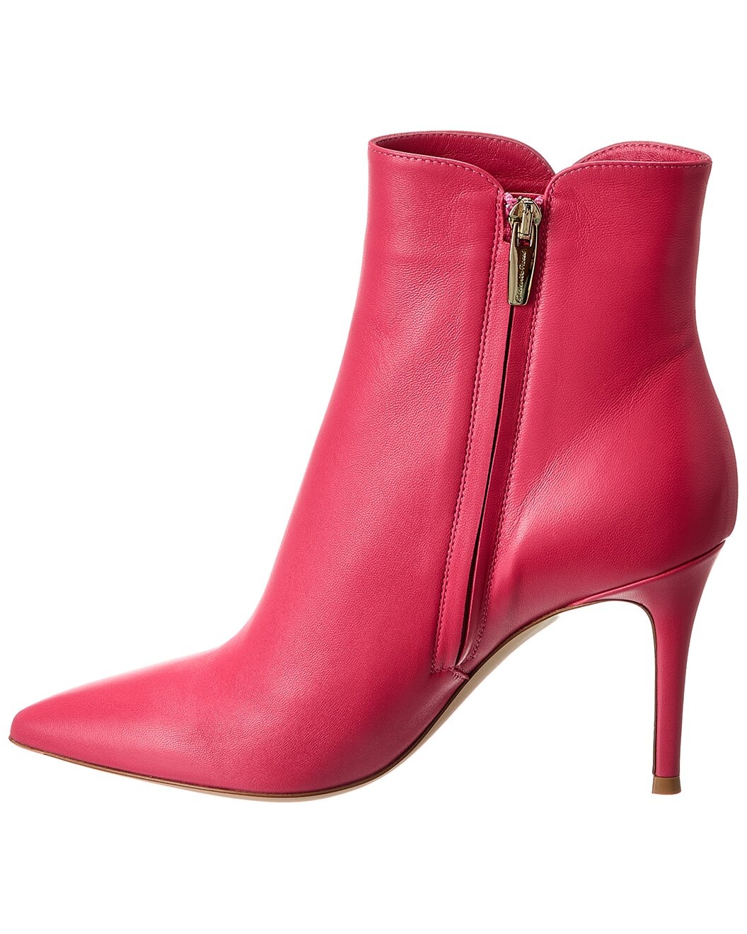 Gianvito Rossi Levy 85 Leather Bootie - 2