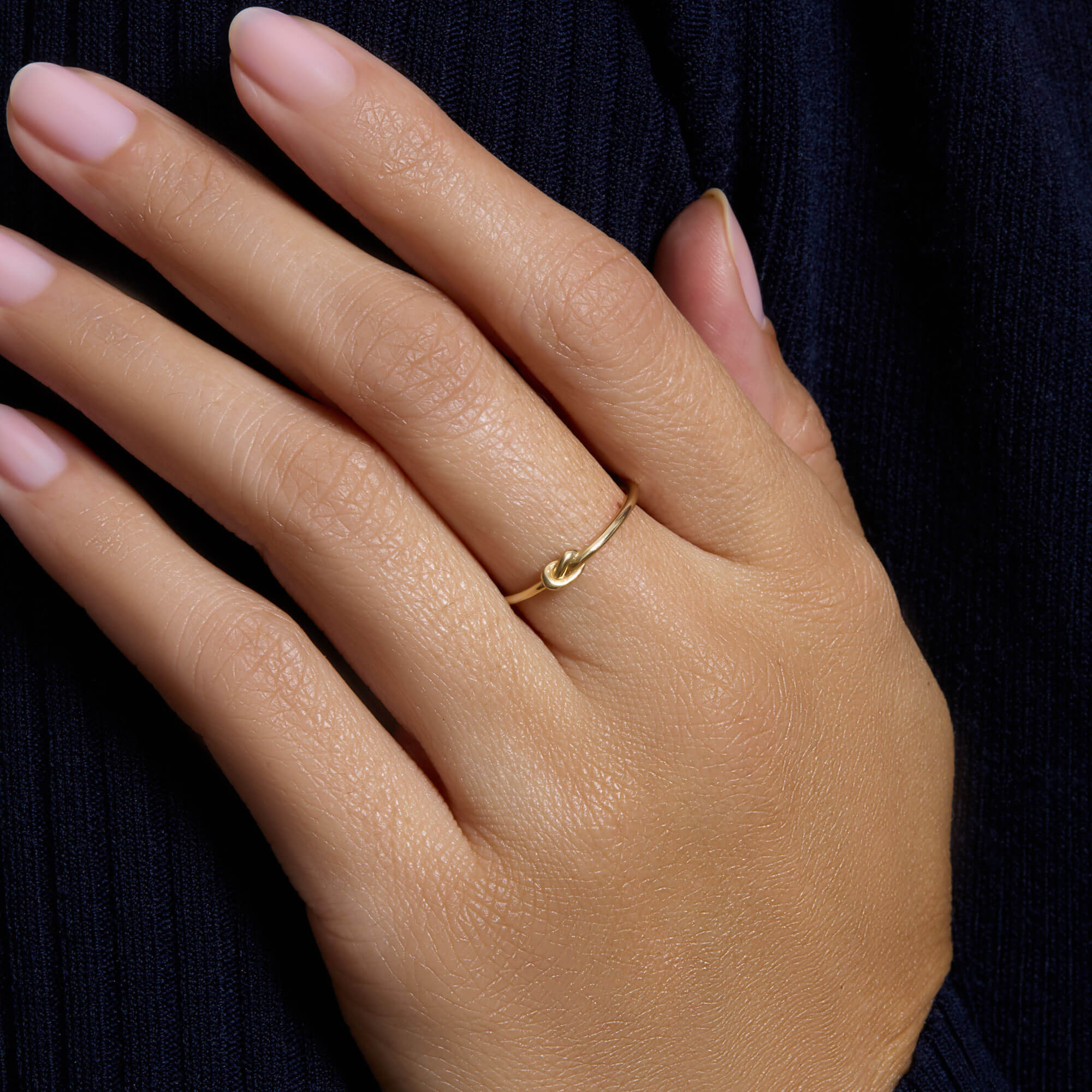 Gold Knot Ring - 2