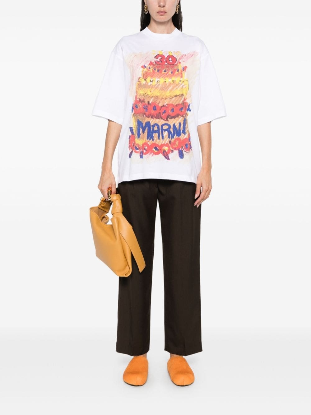 pleat-detail trousers - 2