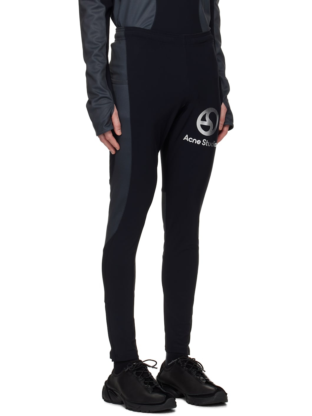 Black Logo Leggings - 2