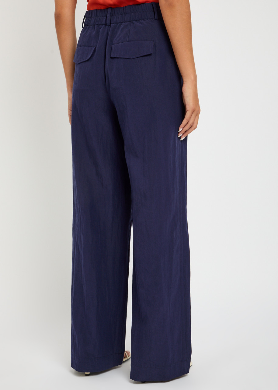 Vince Crinkled Woven Trousers - 3