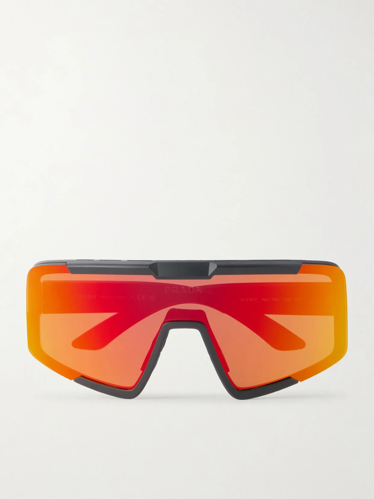 Square-frame Acetate Ski Sunglasses - 1
