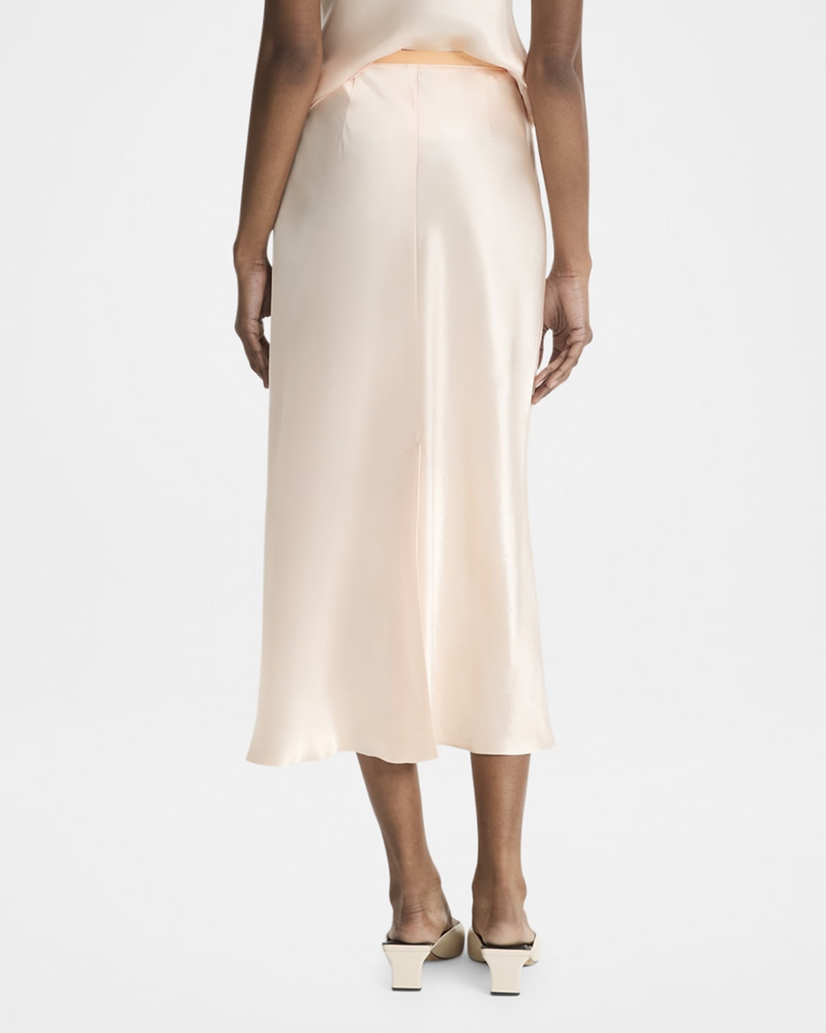 Satin Slip Skirt - 3