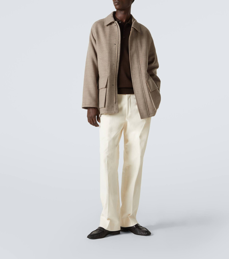 SAMAN AMEL City wool jacket outlook