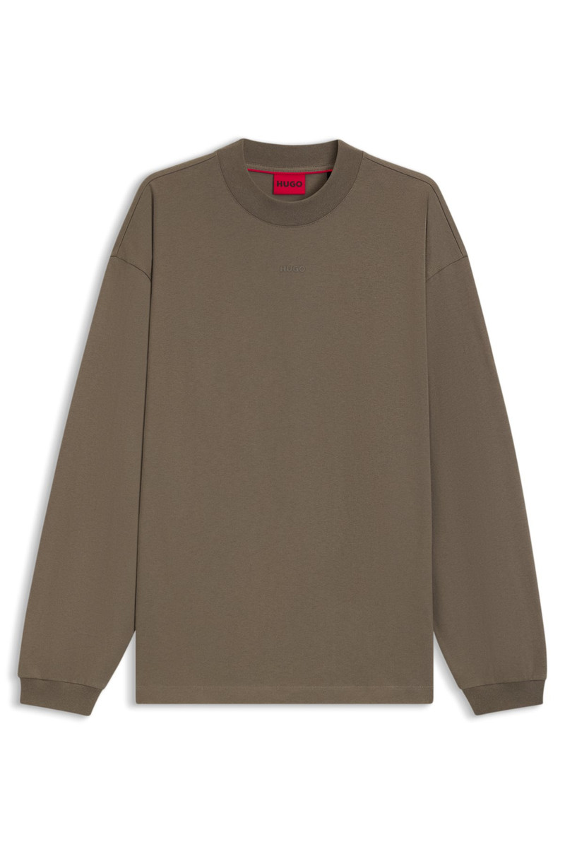 COTTON-JERSEY RELAXED-FIT T-SHIRT WITH LOGO PRINT 1
