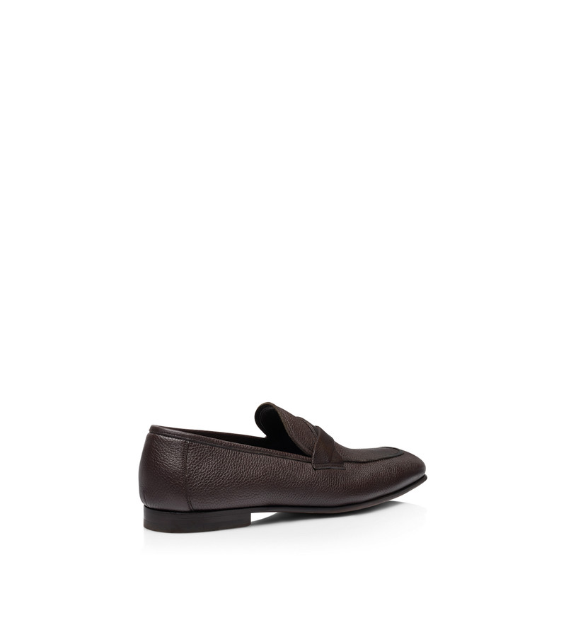GRAIN LEATHER SEAN TWISTED BAND LOAFER 5