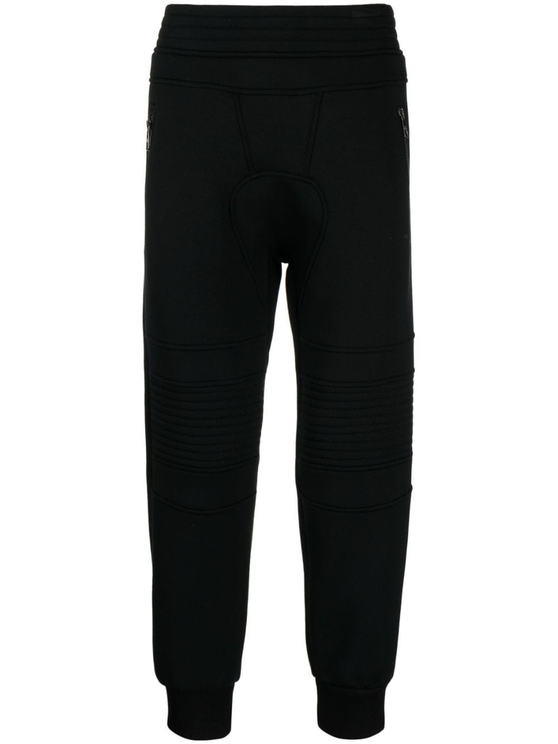 low-rise elasticated track pants 1