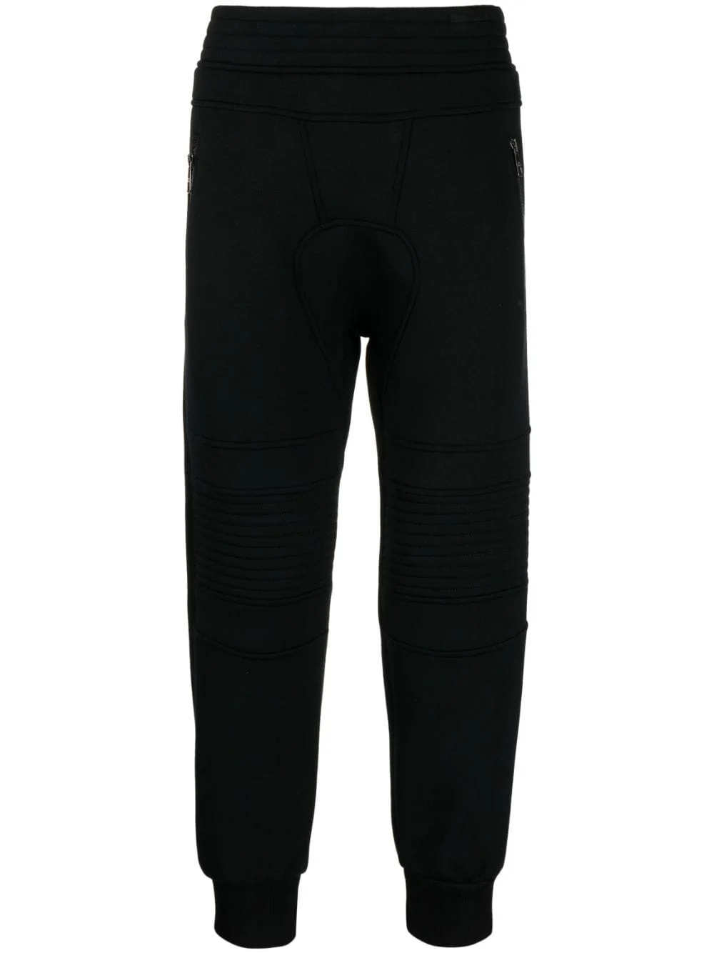 low-rise elasticated track pants - 1