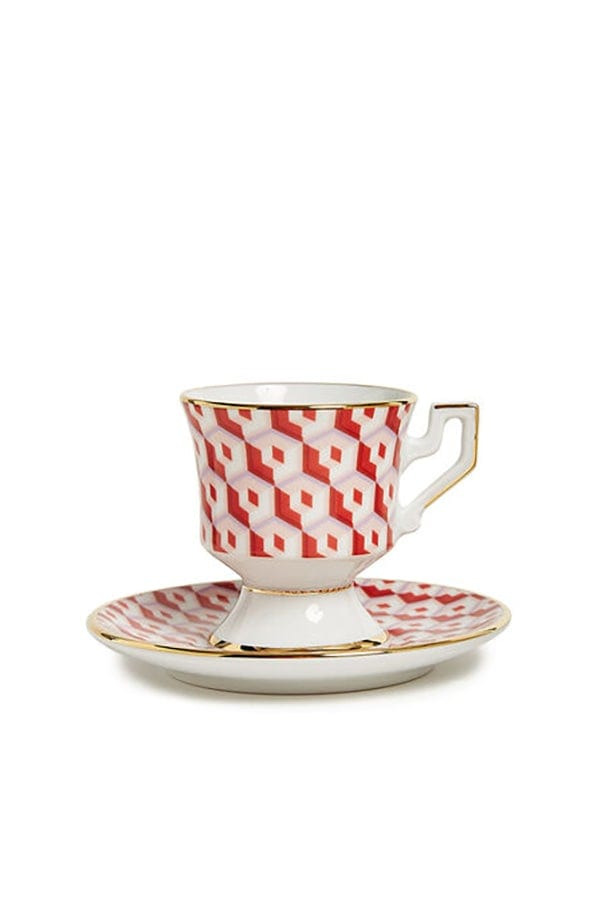 Espresso Cup Set Of 4 - Cubi Mix - 4