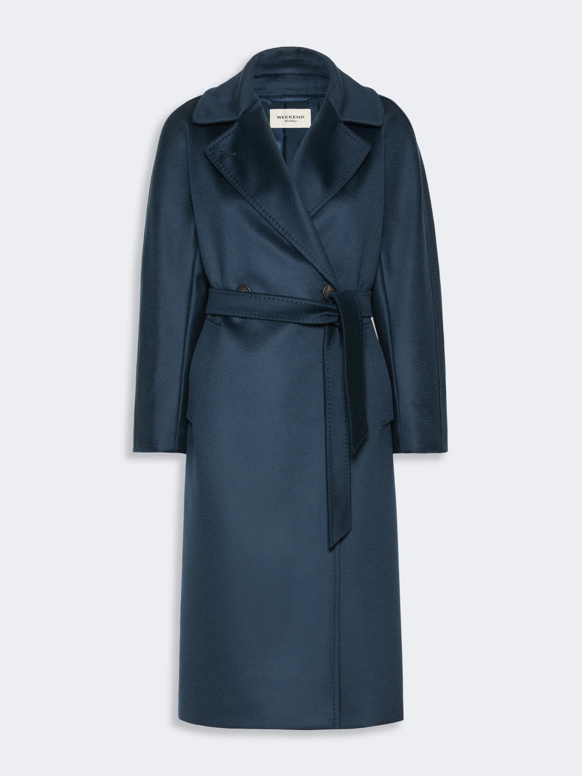 RESINA Double-breasted wool coat - ULTRAMARINE - 1