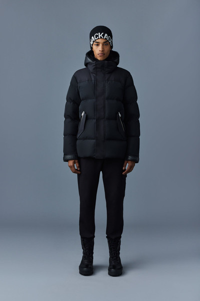 MACKAGE RILEY classic down jacket with removable shearling bib outlook