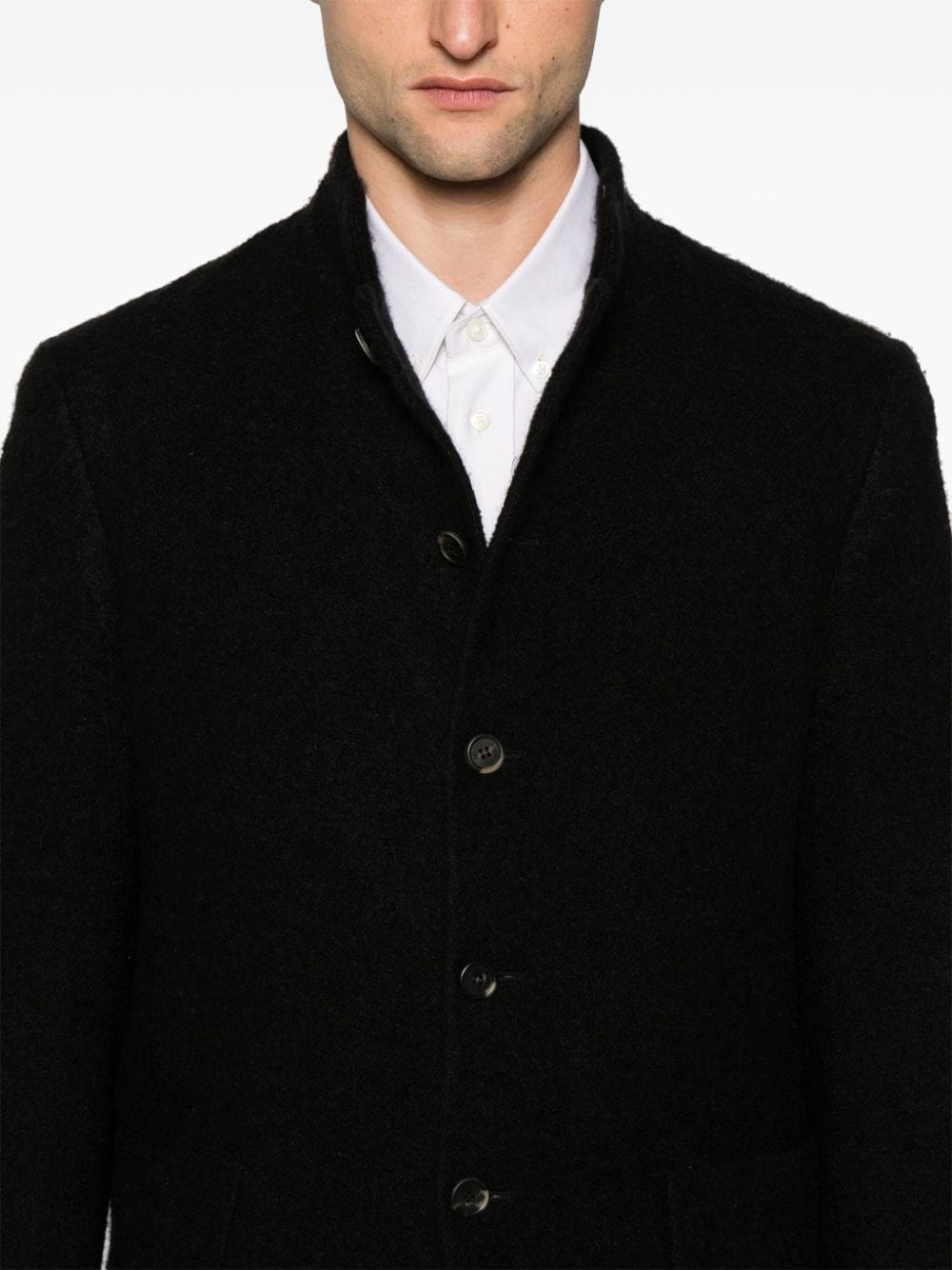 Obi brushed single-breasted blazer - 5