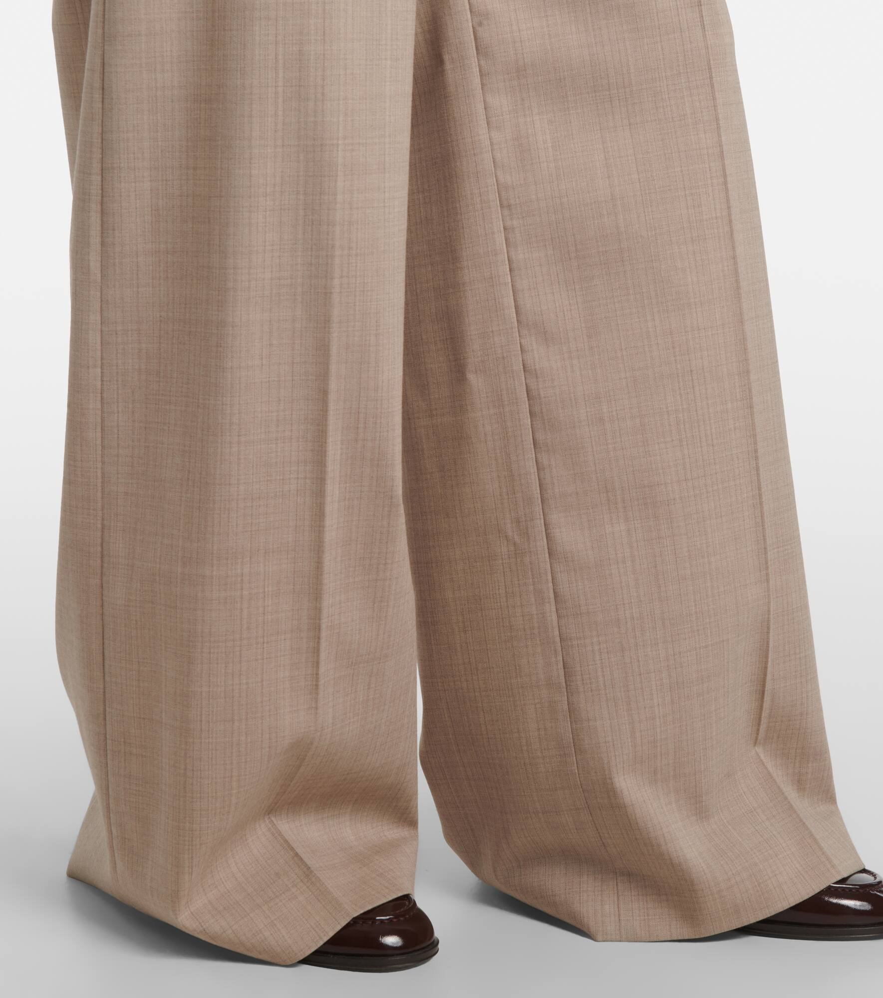 Alana wool wide-leg pants - 5