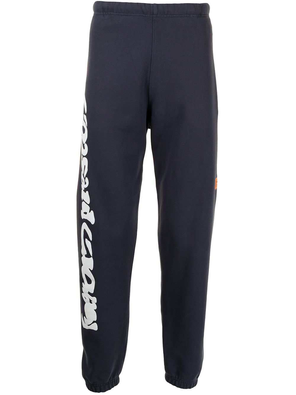 Warped logo track pants - 1