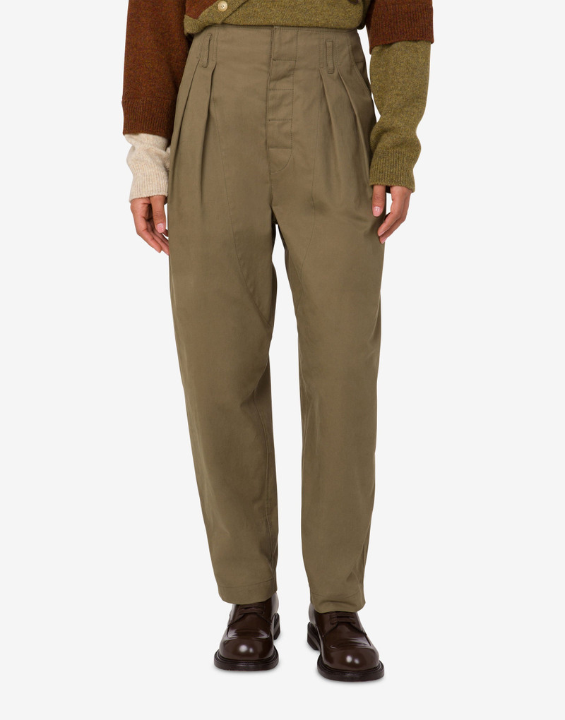 Moschino COTTON DIAGONAL PANTS outlook
