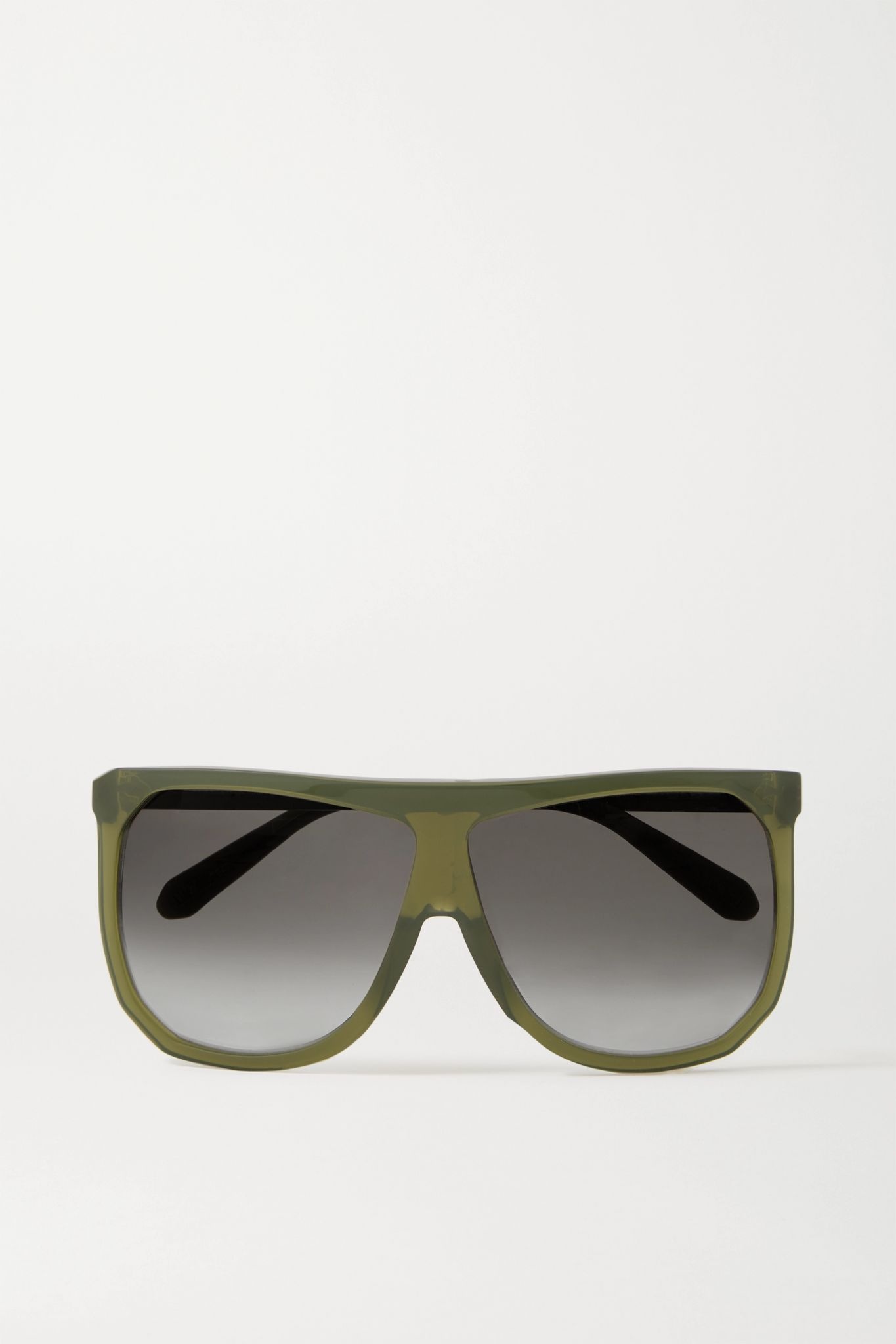 Filipa oversized D-frame acetate sunglasses - 1