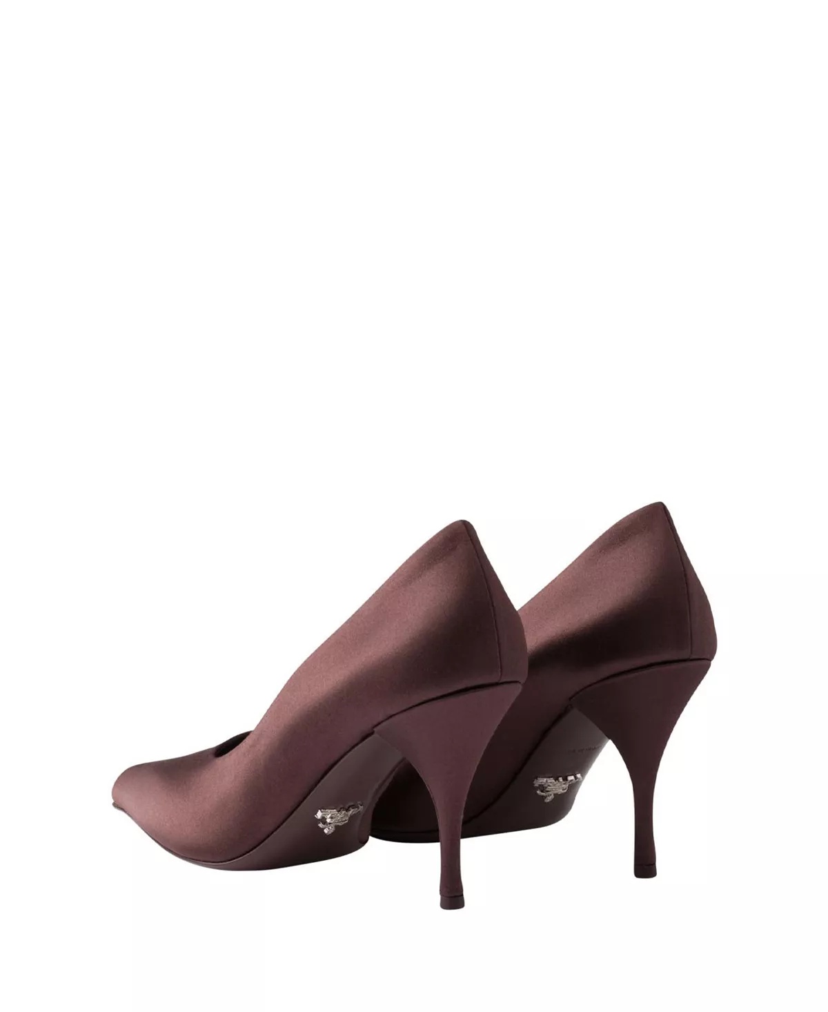Women's Satin Pumps - 5