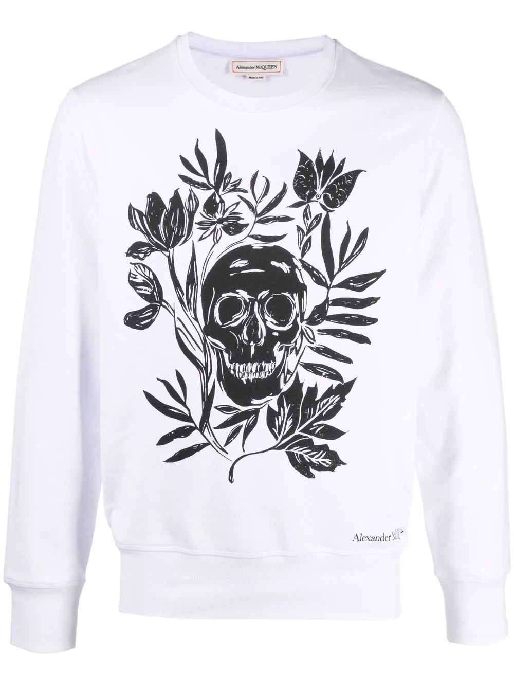 graphic-print long-sleeve sweatshirt - 1