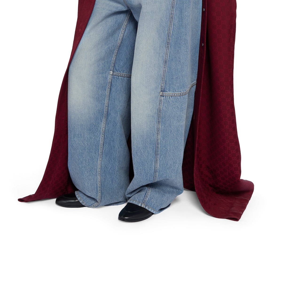 Balloon denim pant - 5
