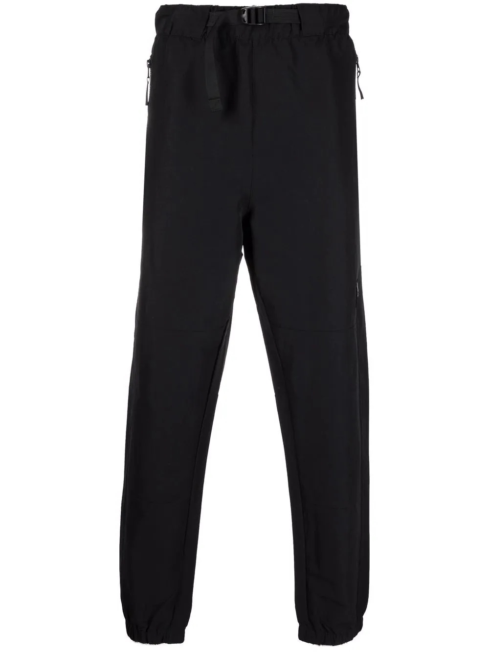logo-print slim-fit trousers - 2