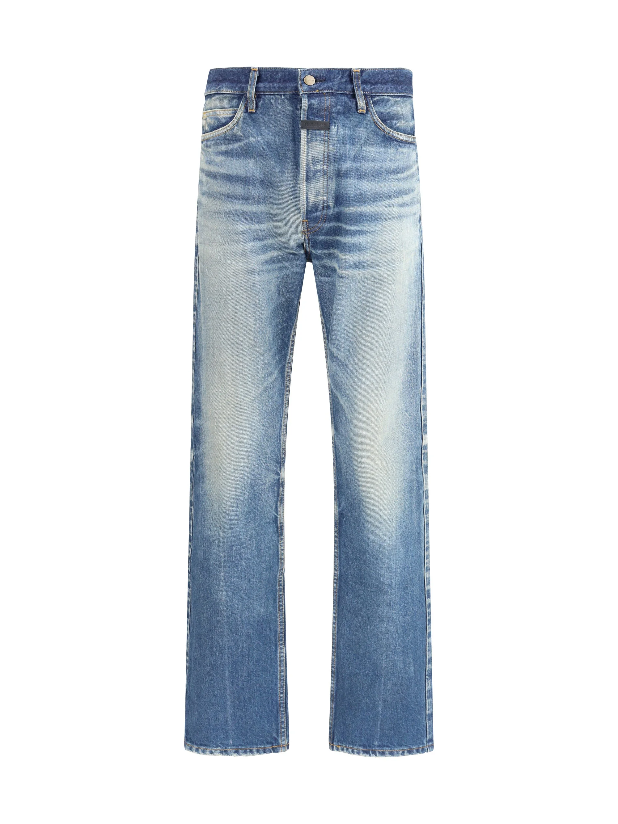 Fear Of God Men Cotton Denim Jeans - 1