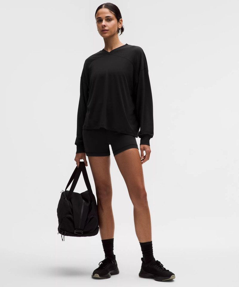 lululemon Jersey Training V-Neck Long-Sleeve Shirt outlook