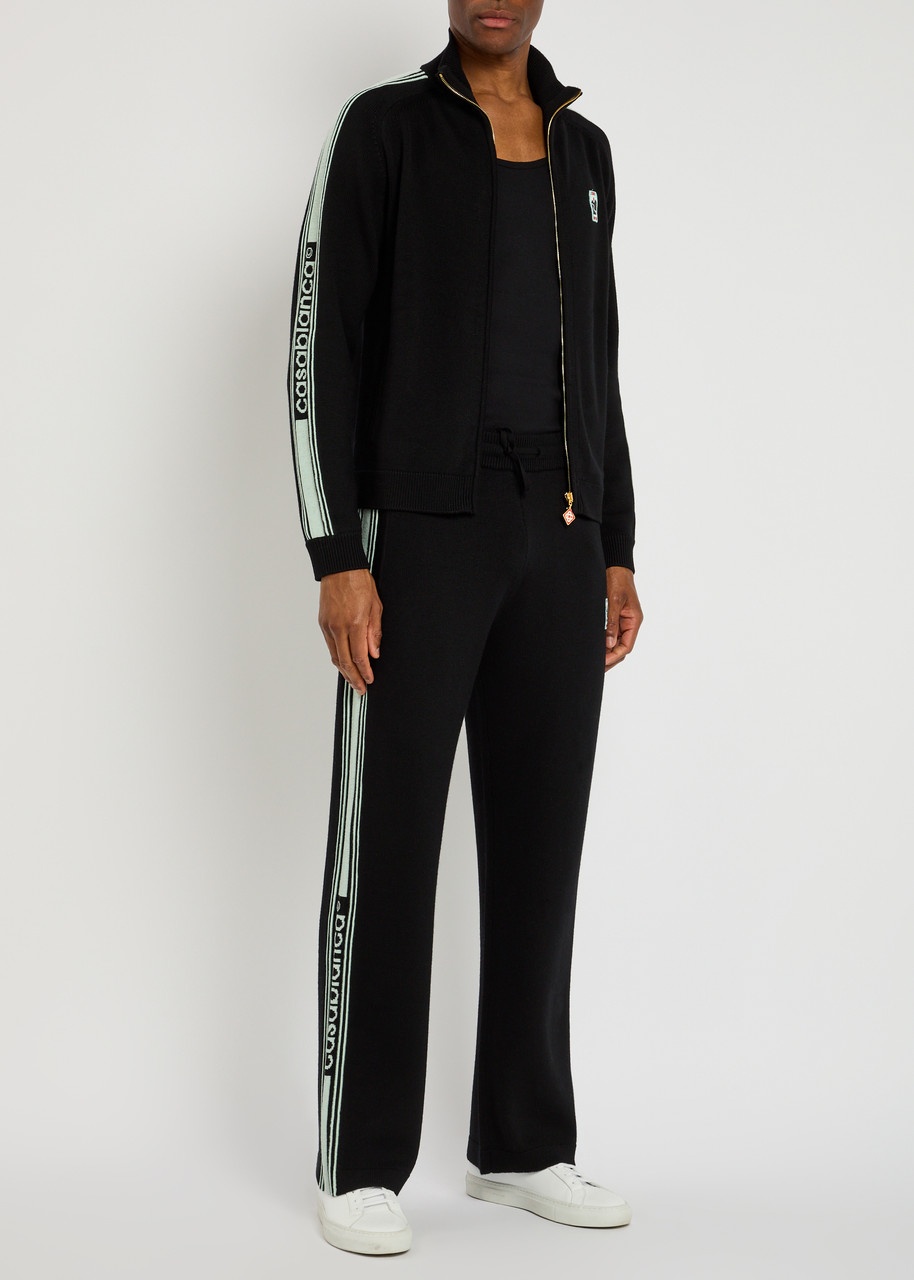 Casablanca Merino Knit Track Jacket - 4