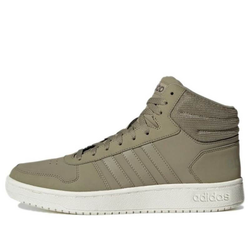 adidas neo Hoops 2.0 Mid Green H05683 - 1