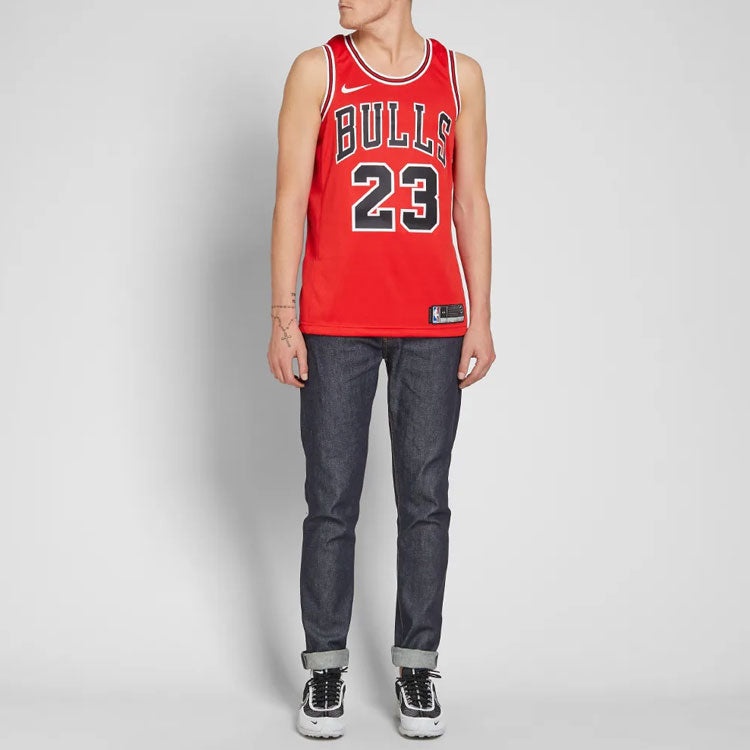 Nike NBA Icon Edition Swingman Jersey 'Chicago Bulls No. 23 Michael Jordan ' AO2915-657 - 2