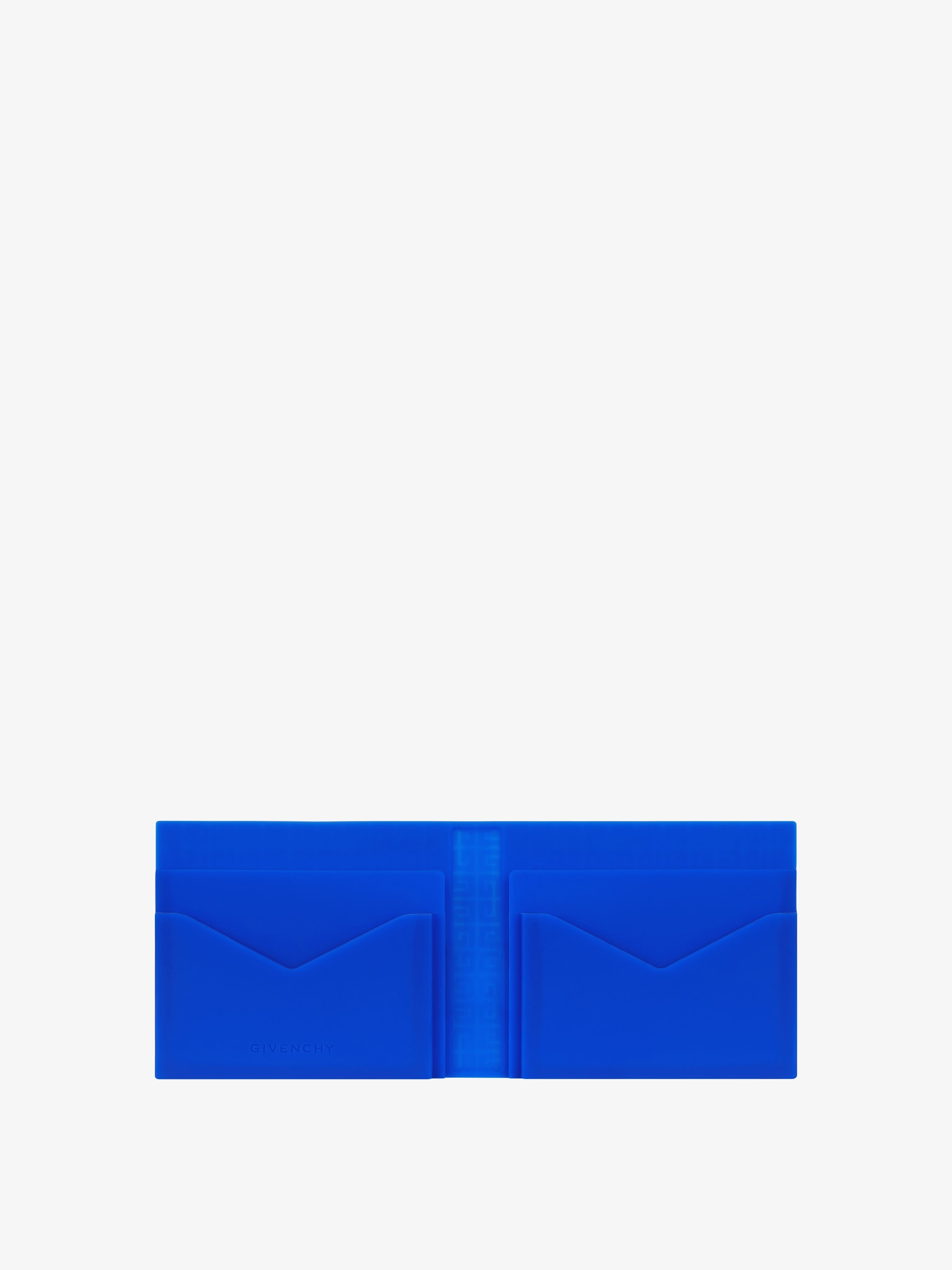 GIVENCHY BIFOLD WALLET IN 4G RUBBER - 5